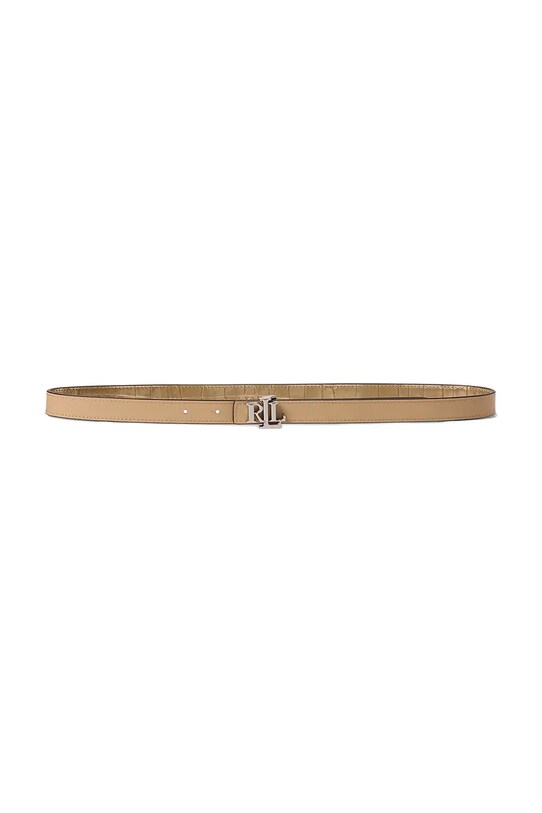 Usnjen pas Lauren Ralph Lauren 412967080 zlata SS25