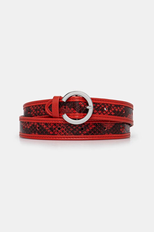 MAX&Co. curea de piele rosu 2516501036200