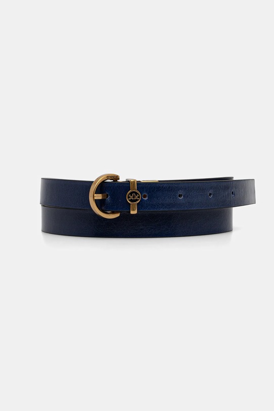 Pinko cintura in pelle bilaterale blu 104592.A2BY