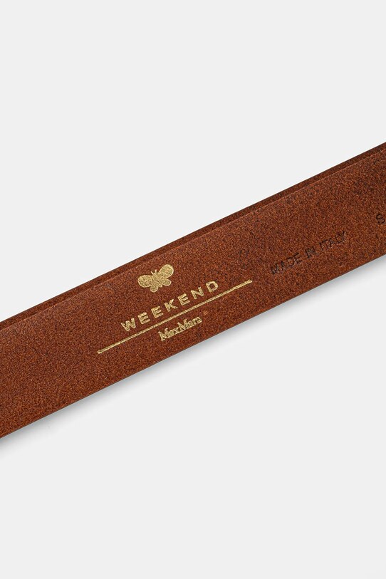 Accesorii Weekend Max Mara curea de piele 2515501024600 maro
