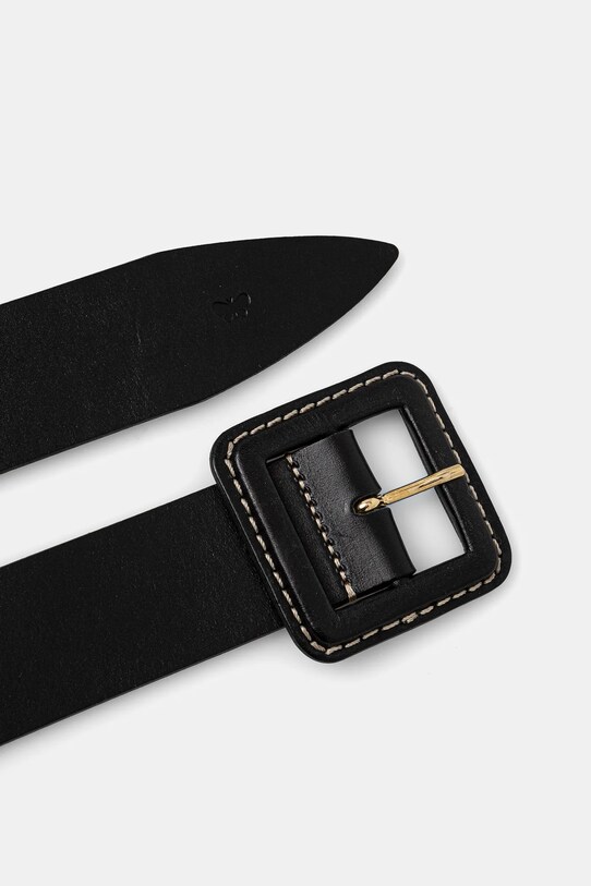 Weekend Max Mara curea de piele 2515501034600 negru SS25
