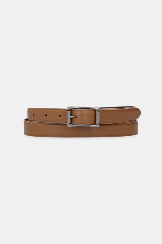 Кожаный ремень Weekend Max Mara коричневый 2515501064600