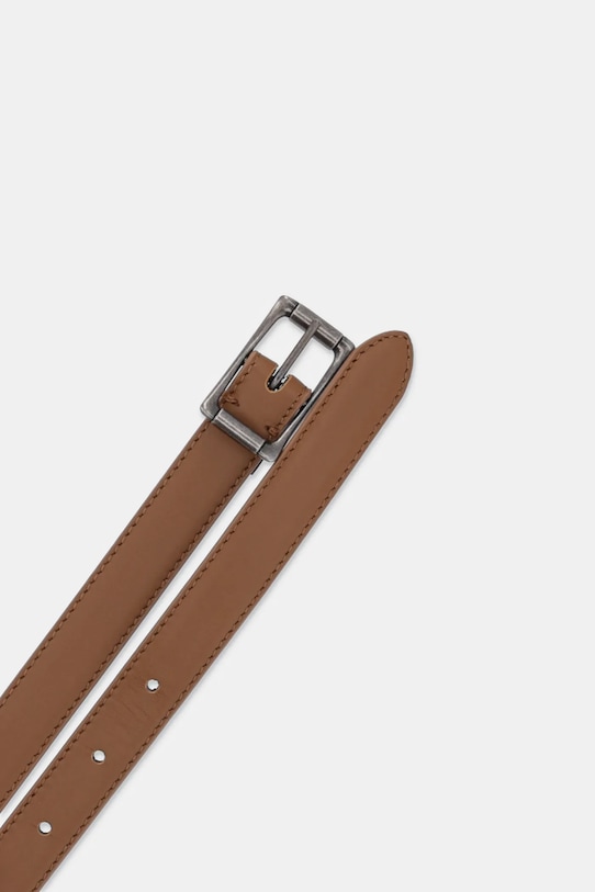 Кожаный ремень Weekend Max Mara 2515501064600 коричневый SS25