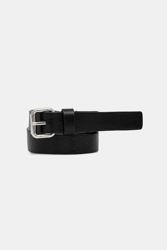 Weekend Max Mara curea de piele negru 2515501065600
