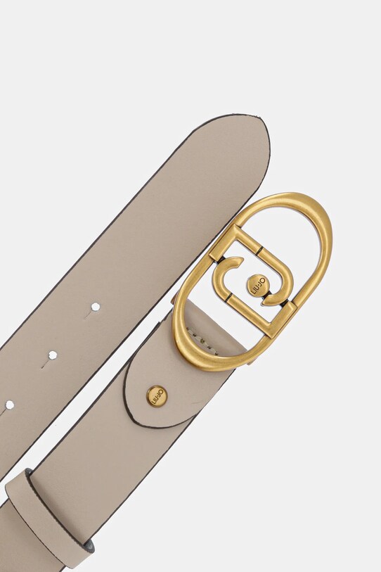 Liu Jo cintura in pelle AA5225.P0062 beige SS25