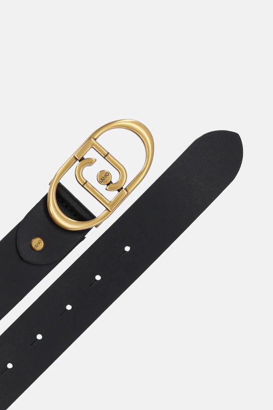 Liu Jo pasek skórzany AA5225.P0062 czarny SS25