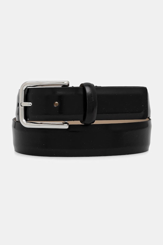BOSS curea de piele negru 50536998