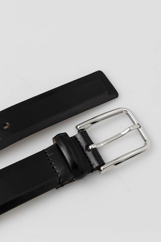 BOSS curea de piele 50536998 negru SS25