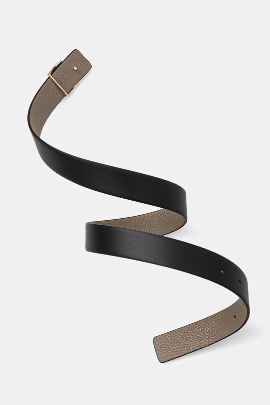 Akcesoria BOSS pasek skórzany dwustronny B_Icon-G_Sr30_pgr 50542193 czarny