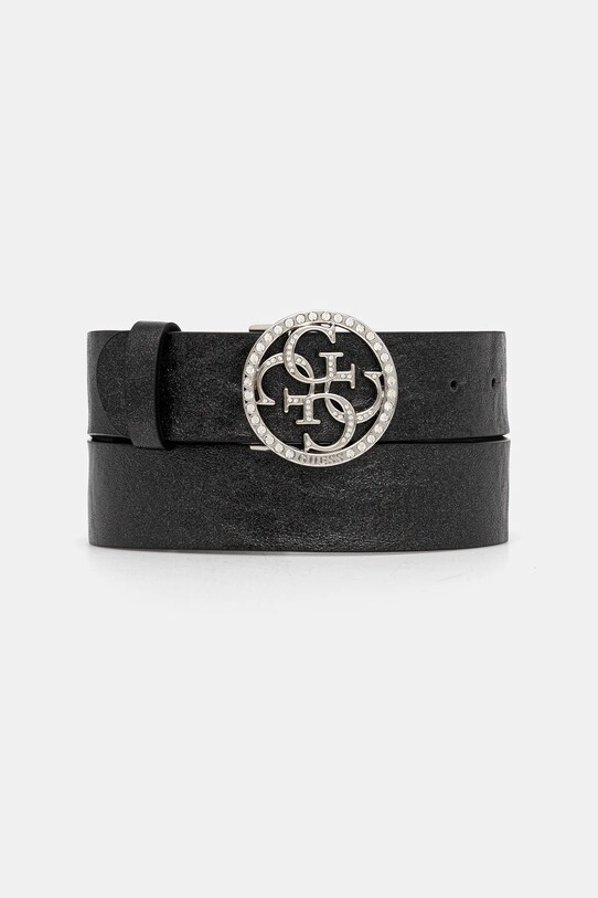 Guess curea sintetic negru W5GZ13.L0WF0