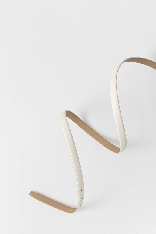 Pásek Calvin Klein K60K612932 bílá SS25