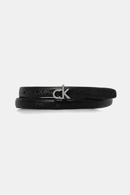Кожаный ремень Calvin Klein чёрный K60K612933