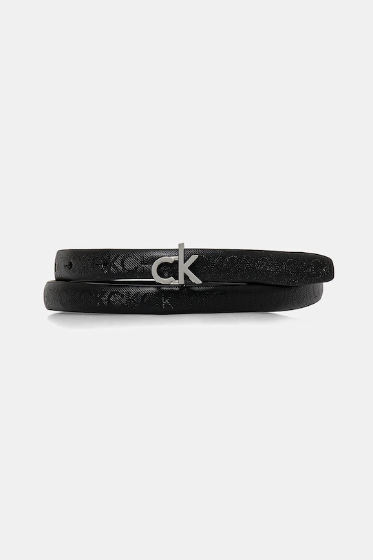 Calvin Klein curea de piele negru K60K612933