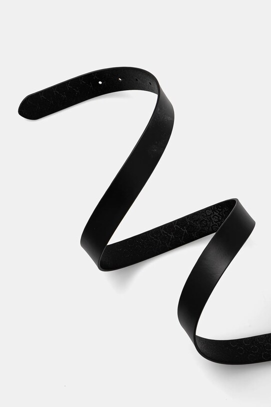 Obojstranný kožený opasok Calvin Klein K60K612934 čierna SS25