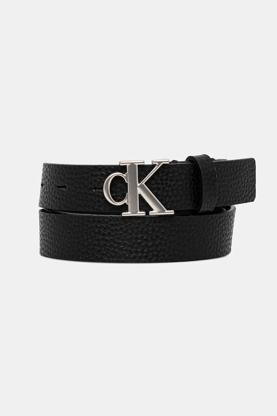 Calvin Klein Jeans curea de piele negru LV04K7003G