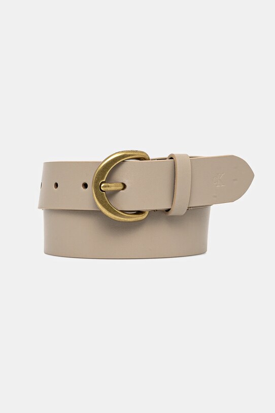 Calvin Klein Jeans curea de piele bej LV04K7008G