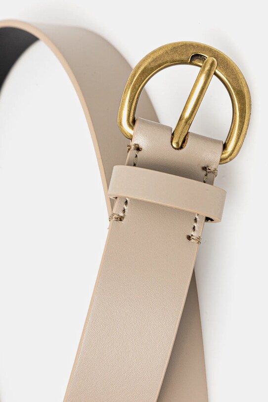 Calvin Klein Jeans curea de piele LV04K7008G bej SS25