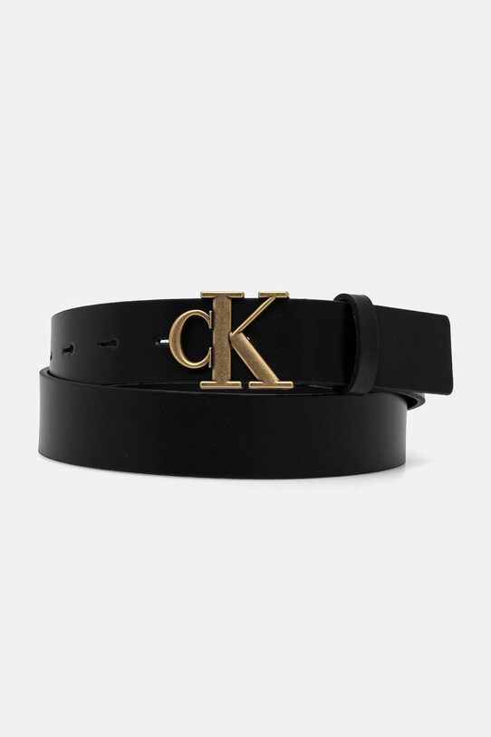 Ремінь Calvin Klein Jeans чорний LV04K7002G