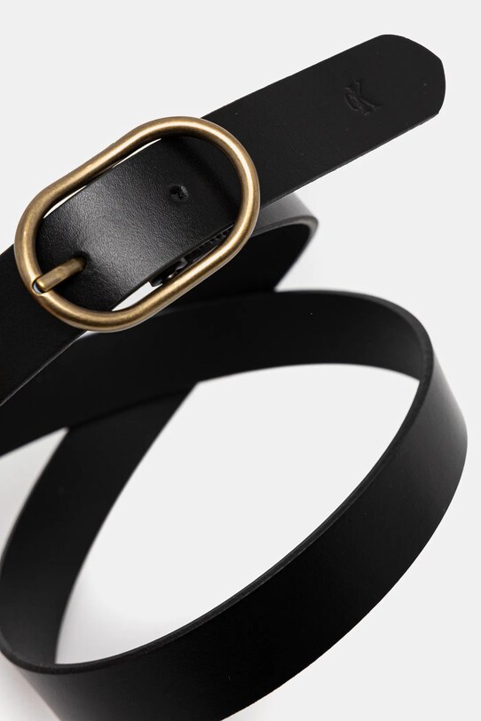 Кожаный ремень Calvin Klein Jeans LV04K7010G чёрный SS25