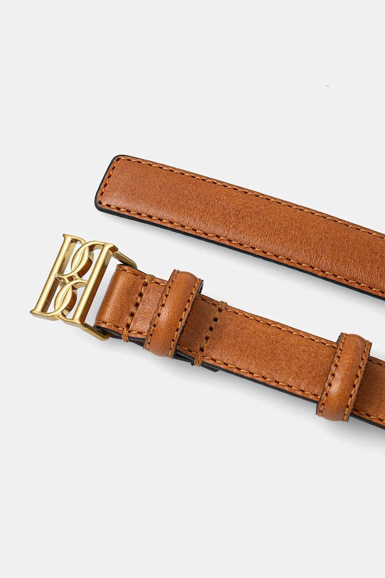 Usnjen pas By Malene Birger MARLOS 103205 rjava SS25