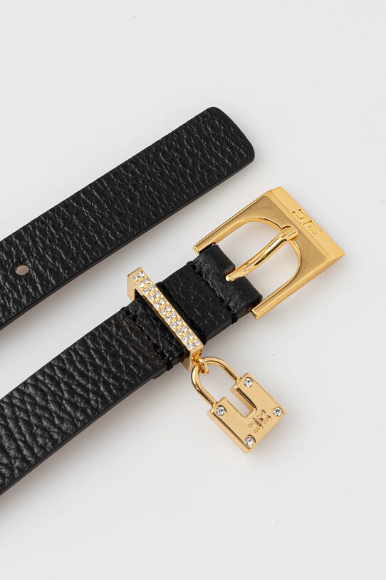 Elisabetta Franchi curea CT10S52E2 negru SS25