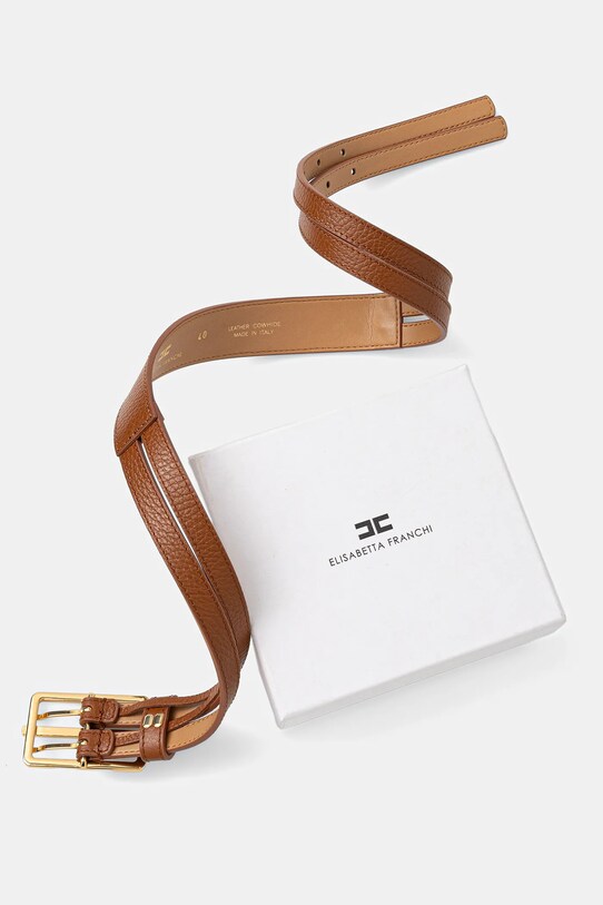 Accesorii Elisabetta Franchi curea CT32S52E2 maro