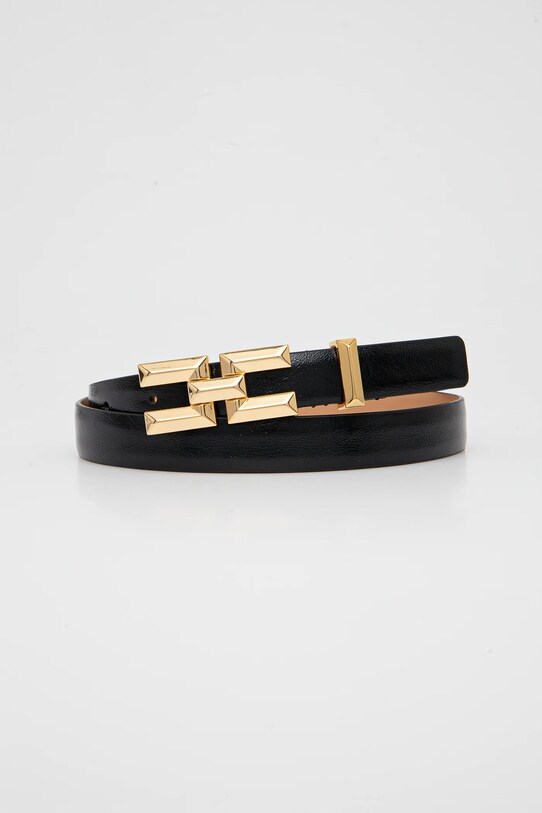 Elisabetta Franchi curea negru CT35S52E2