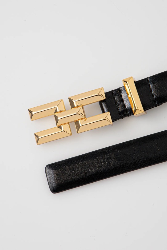 Elisabetta Franchi curea CT35S52E2 negru SS25