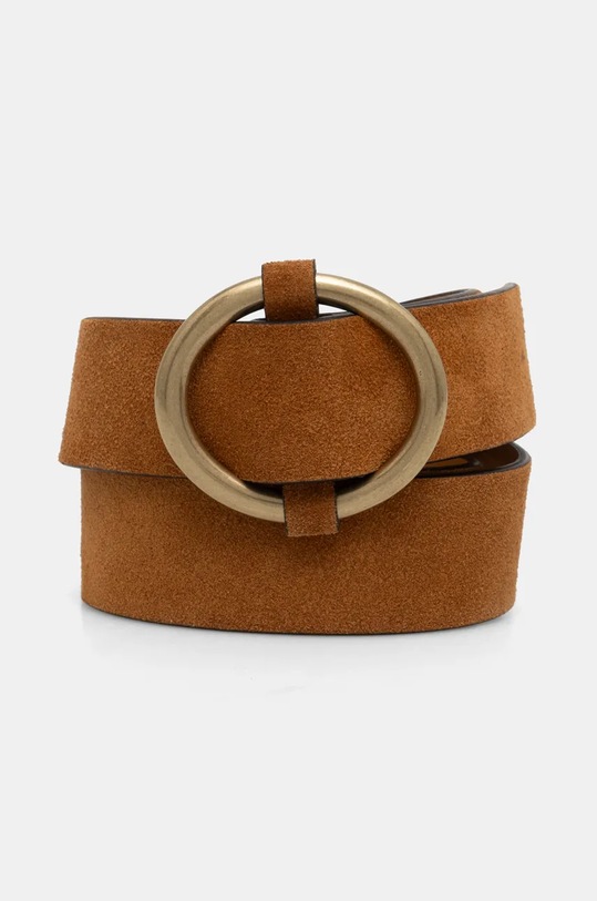 Sessun curea piele întoarsă verde 22216010