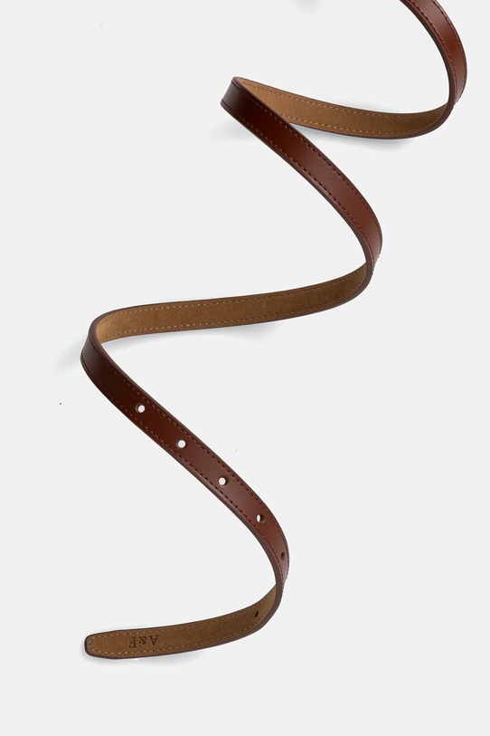 Кожен колан Abercrombie & Fitch KI154.5037.400 кафяв SS25