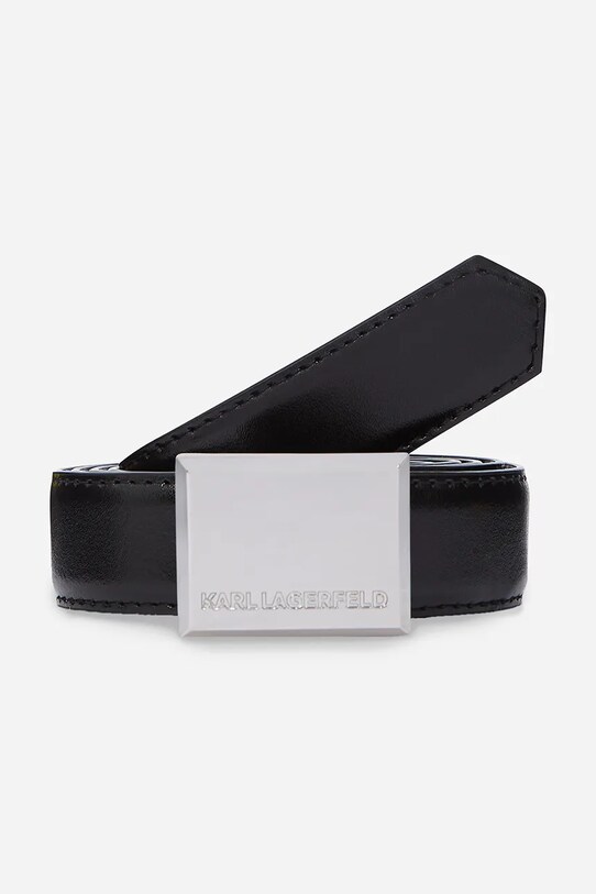 Karl Lagerfeld curea de piele negru A2W33051