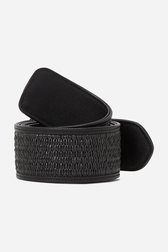 Karl Lagerfeld curea A2W33052 negru SS25