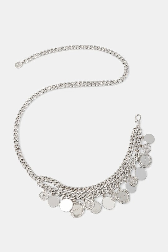 Ремень Guess серебрянный BW9219.P5220