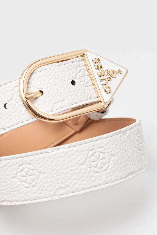 Guess pasek CRESIDIA BW9223.P5235 biały SS25