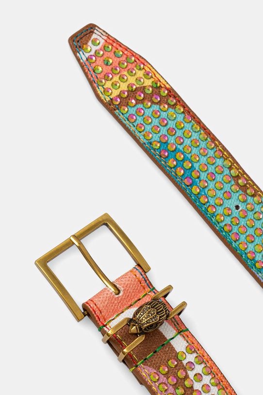 Kožený pásek Kurt Geiger London SHOREDITCH 9694336339 vícebarevná SS25