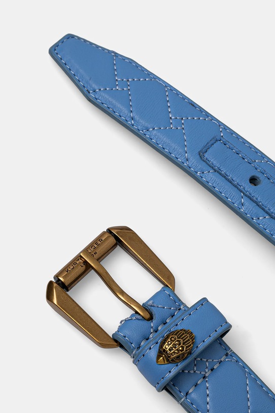 Kurt Geiger London curea de piele 30 KENSINGTON BELT 760282109 violet SS25