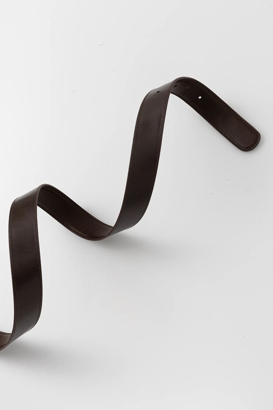 MAX&Co. curea de piele 2516501037200 maro SS25