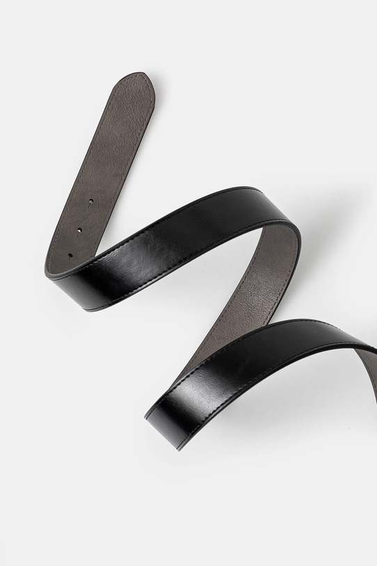 U.S. Polo Assn. curea de piele Marshal AIUQQ2567WAJ negru SS25