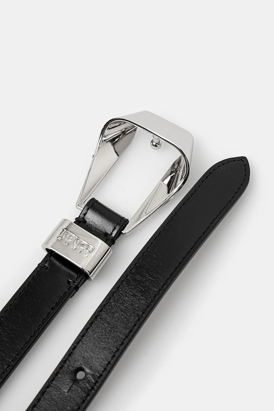 Кожаный ремень Kenzo FE62CE040L03.AG чёрный SS25