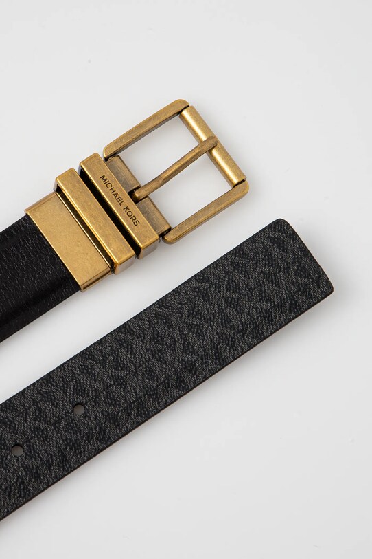 Obojstranný opasok MICHAEL Michael Kors 559157 čierna SS25