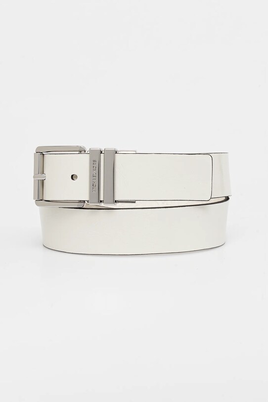MICHAEL Michael Kors curea de piele cu două fețe alb 559162
