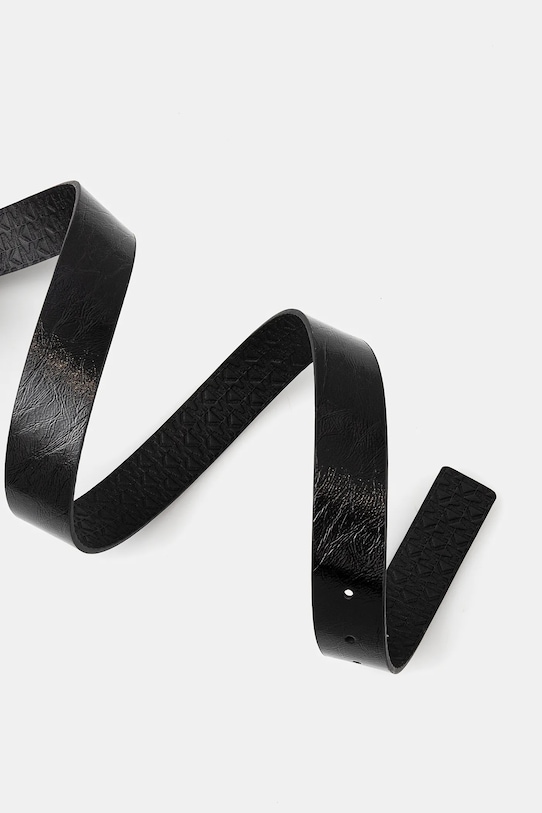 Oboustranný kožený pásek MICHAEL Michael Kors 559162 černá SS25