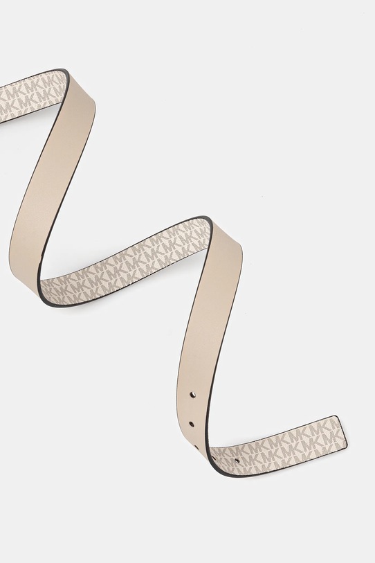 Obojstranný opasok MICHAEL Michael Kors 559179 béžová SS25
