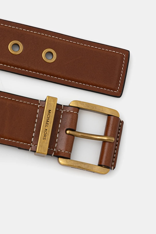 MICHAEL Michael Kors curea de piele 559097 maro SS25