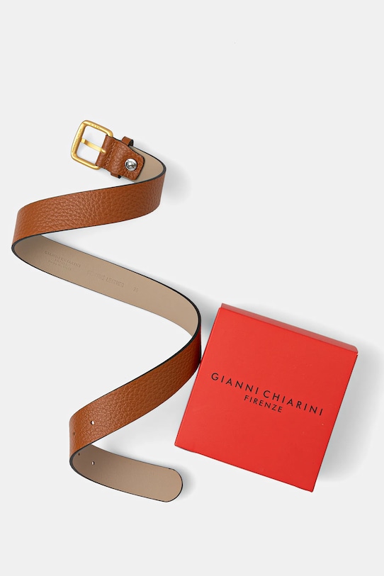 Accesorii Gianni Chiarini curea de piele CN.K0094.TKL maro
