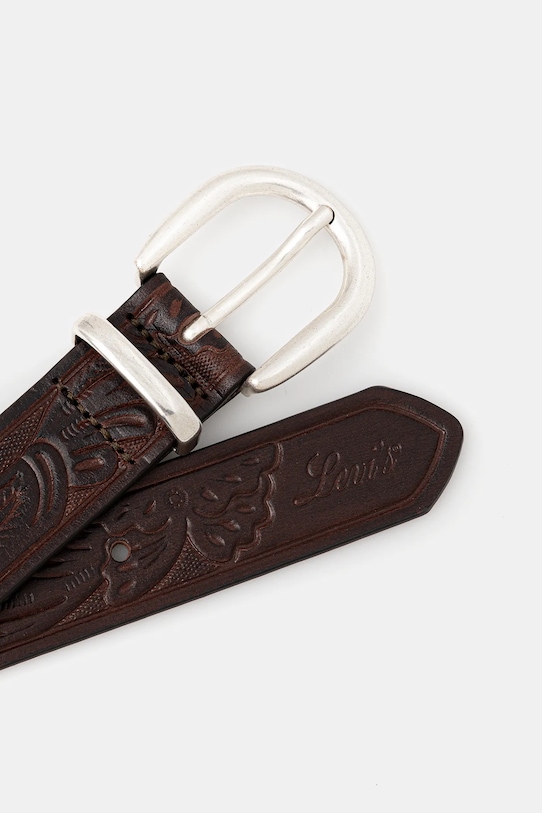 Ζώνη Levi's 000IH.0003 καφέ SS25