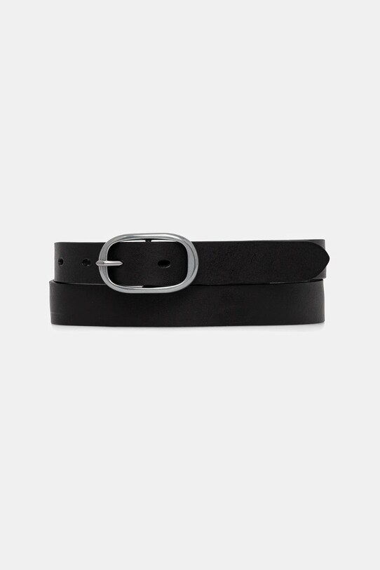 Шкіряний ремінь Levi's чорний 002G7.0001