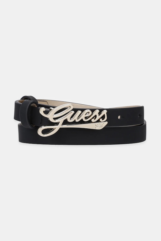 Guess pasek dziecięcy Gift Box czarny J5RZ35.WGVT0.PPYA