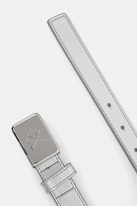 Calvin Klein Jeans curea copii 0 IU0IU00666.PPYA argintiu SS25