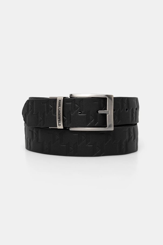 Кожаный ремень Karl Lagerfeld чёрный 551454.815300